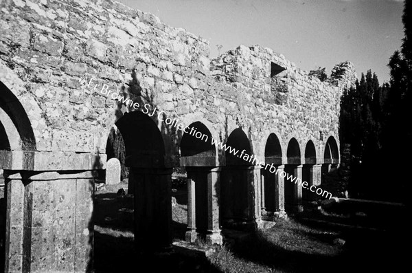 KILCONNELL ABBEY IN THE CLOISTERS